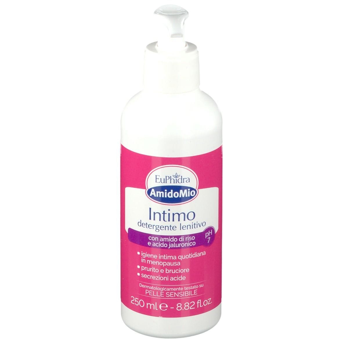 EUPHIDRA AMIDOMIO INTIMO DETERGENTE LENITIVO PH 7 250 ML