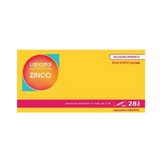 Labcatal Nutrition Zinco 28 Fiale Da 2 Ml