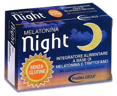 MELATONINA NIGHT 30 COMPRESSE MELATONINA NIGHT 30 COMPRESSE