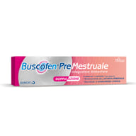 Buscofen Premestruale Integratore Alimentare, Magnesio, Vitamina B6, Vitamina E, Calcio, per i Giorni Prima Del Ciclo, 15 cpr eff.