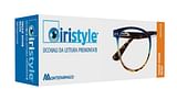 OCCHIALE DA LETTURA PREMONTATO IRISTYLE TIGER BROWN DEMI TOP BLUE 3