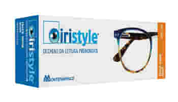 OCCHIALE DA LETTURA PREMONTATO IRISTYLE TIGER BROWN DEMI TOP BLUE 3