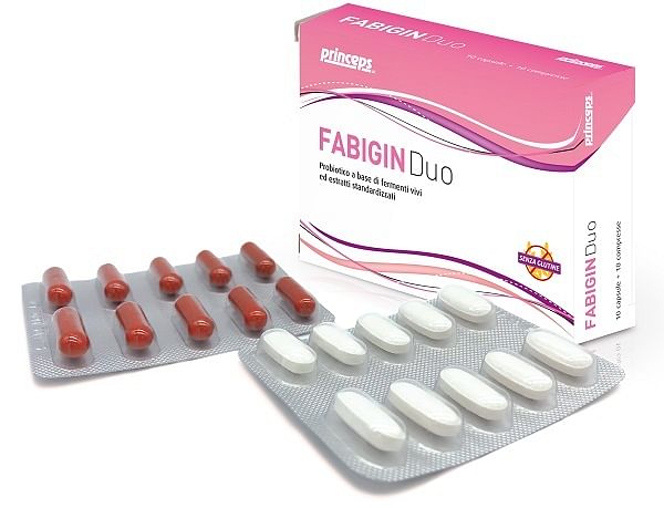 Fabigin Duo 10 Capsule 10 Compresse