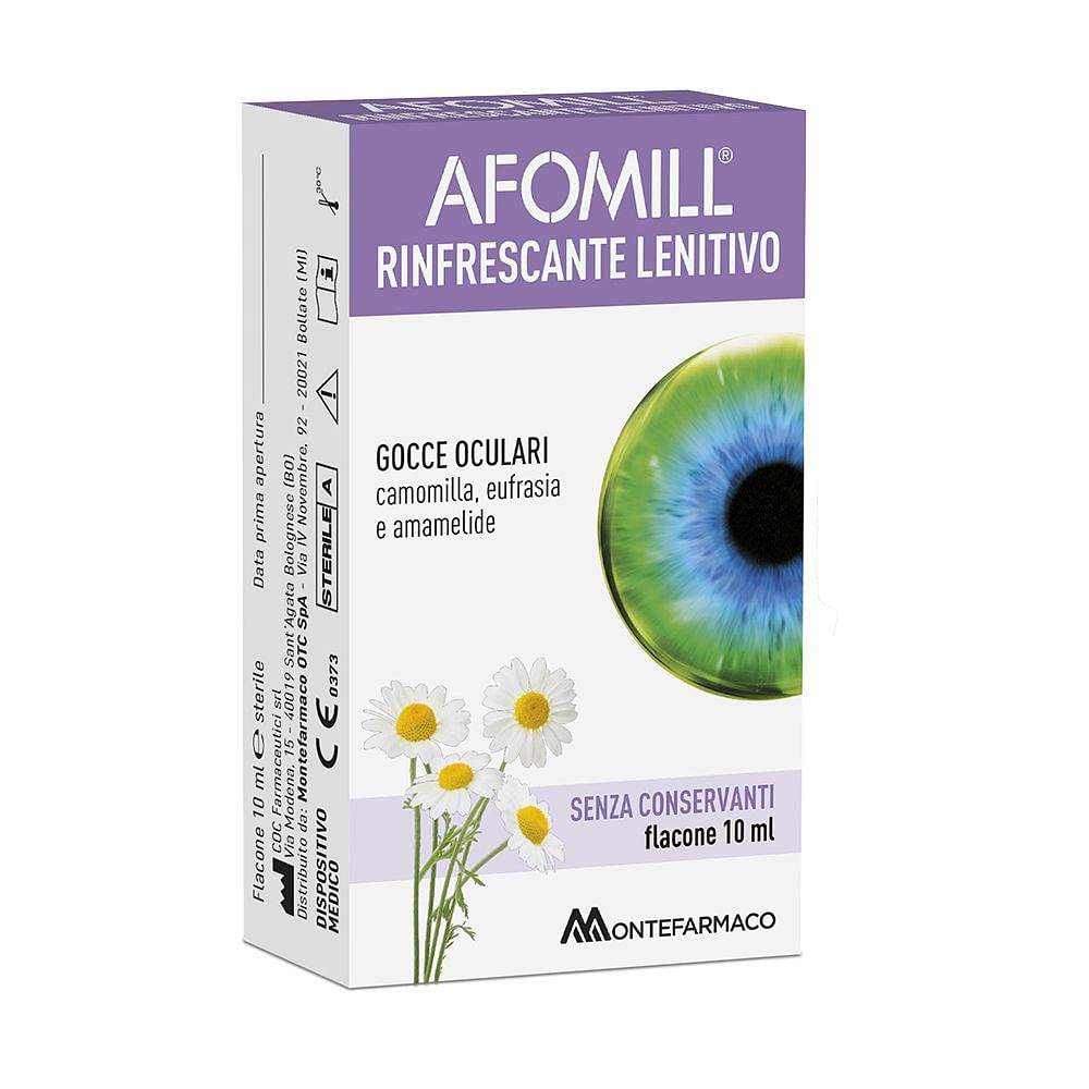 Afomill Rinfrescante Senza Conservanti 10 Ml