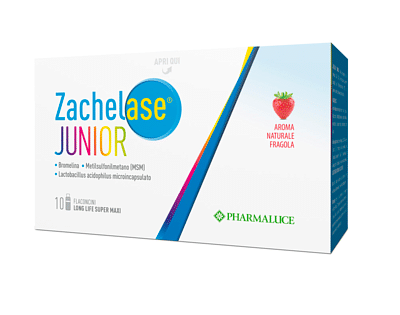 ZACHELASE JUNIOR 10 FLACONCINI DA 10 ML NUOVA FORMULA