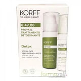 KORFF DETOX SIERO GIORNO 30 ML + NOTTE 30 ML