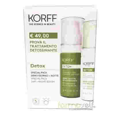 KORFF DETOX SIERO GIORNO 30 ML + NOTTE 30 ML