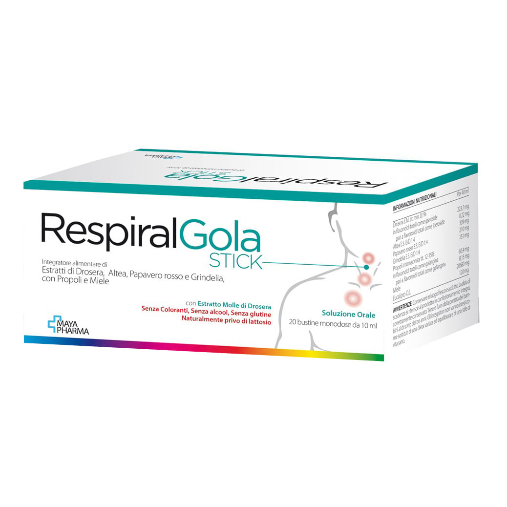 RESPIRAL GOLA 20 BUSTINE 10 ML