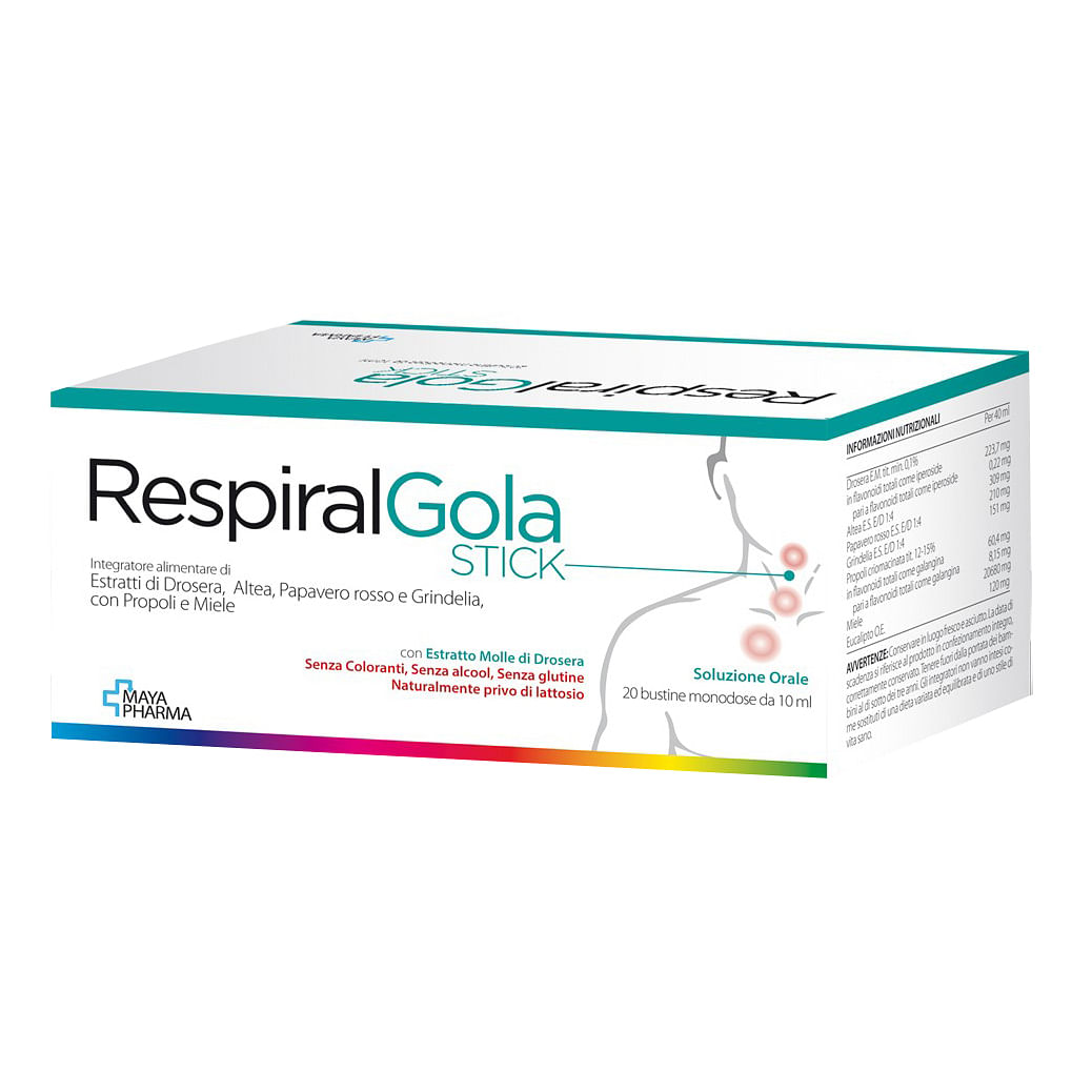 Respiral Gola 20 Bustine 10 Ml