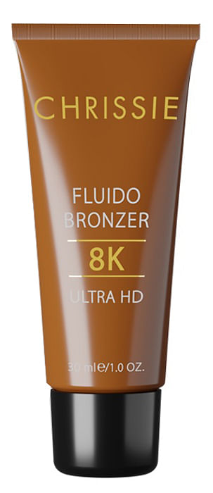 Chrissie Fluido Bronzer 8 K Ultra Hd 30 Ml