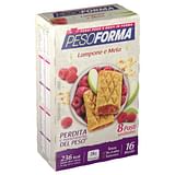 PESOFORMA BISCOTTI LAMPONE E MELA 16 BISCOTTI X 33G 8 PASTI SOSTITUTIVI
