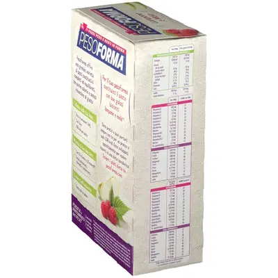 PESOFORMA BISCOTTI LAMPONE E MELA 16 BISCOTTI X 33G 8 PASTI SOSTITUTIVI PESOFORMA BISCOTTI LAMPONE E MELA 16 BISCOTTI X 33G 8 PASTI SOSTITUTIVI