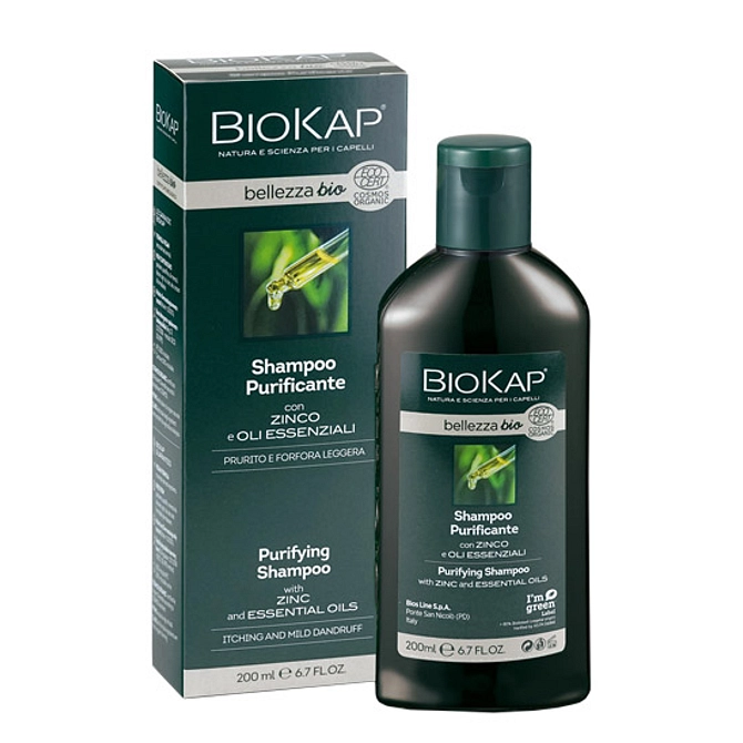 Biokap Bellezza Bio Shampoo Purificante Cosmos Ecocert 200 Ml Biosline