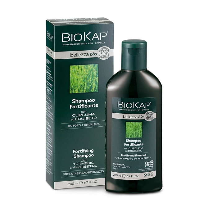 Biokap Bellezza Bio Shampoo Fortificante Cosmos Ecocert 200 Ml Biosline