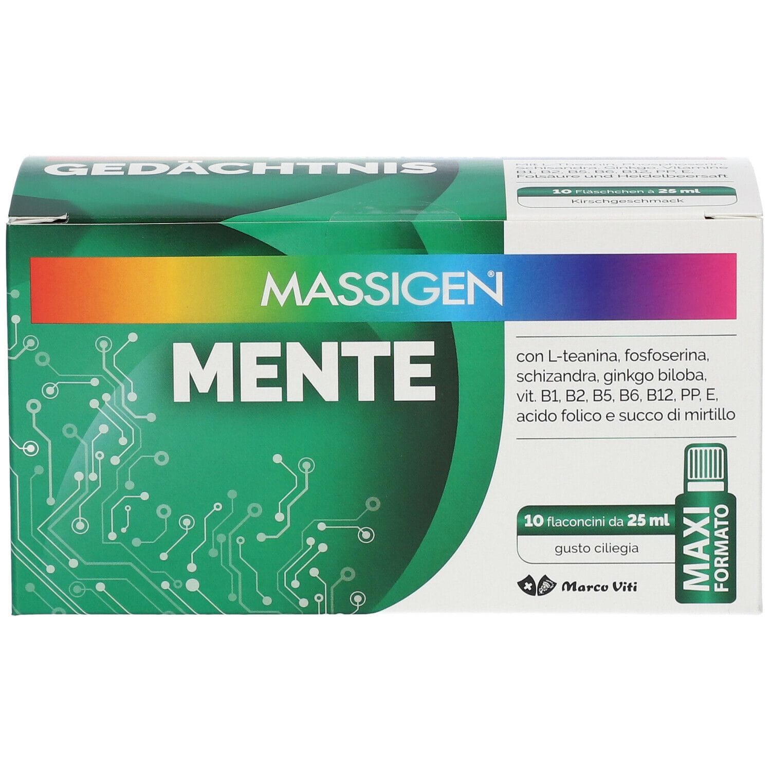 MASSIGEN MENTE 10 FLACONI DA 25 ML