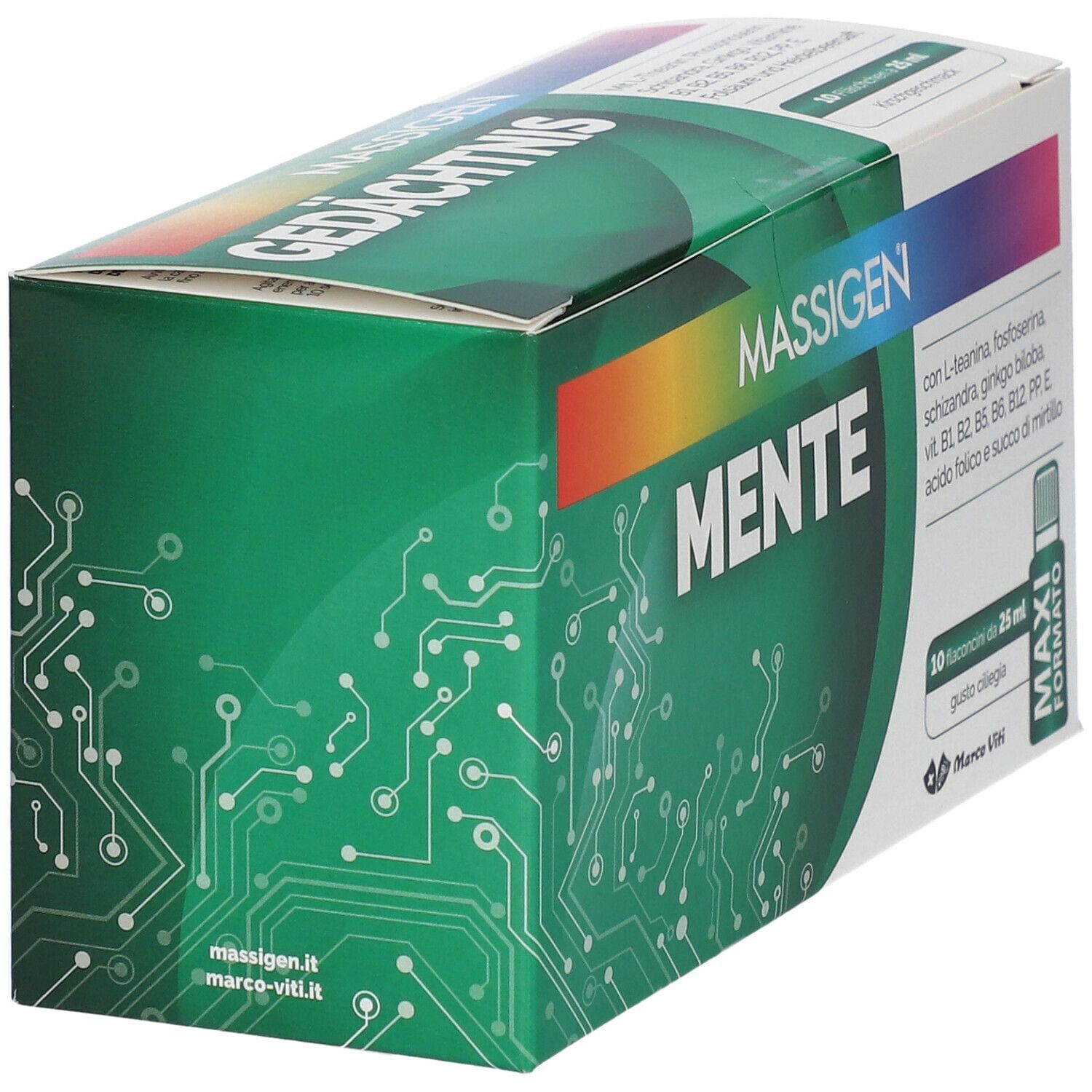 MASSIGEN MENTE 10 FLACONI DA 25 ML