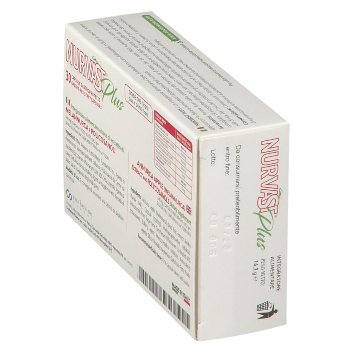 NURVAST PLUS 30 CAPSULE