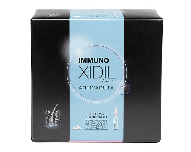 Immunoxidil Uomo Kit 60 Capsule + 15 Fiale