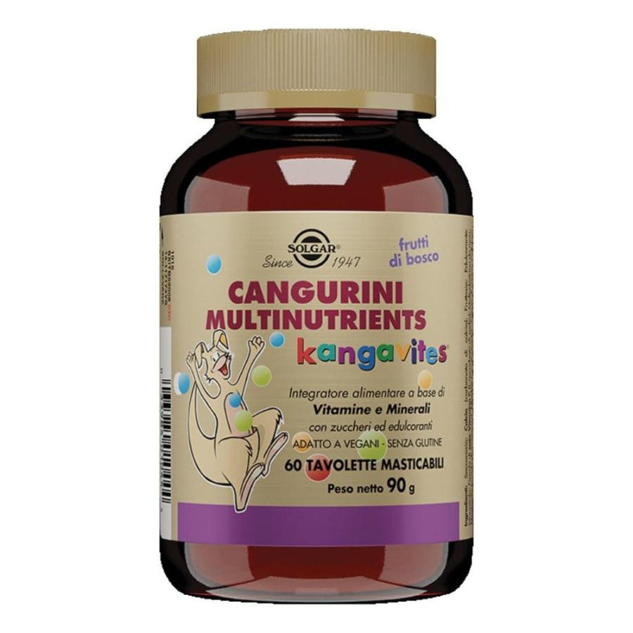 CANGURINI MULTINUTRIENTS FRUTTI TROPICALI 60 TAVOLETTE