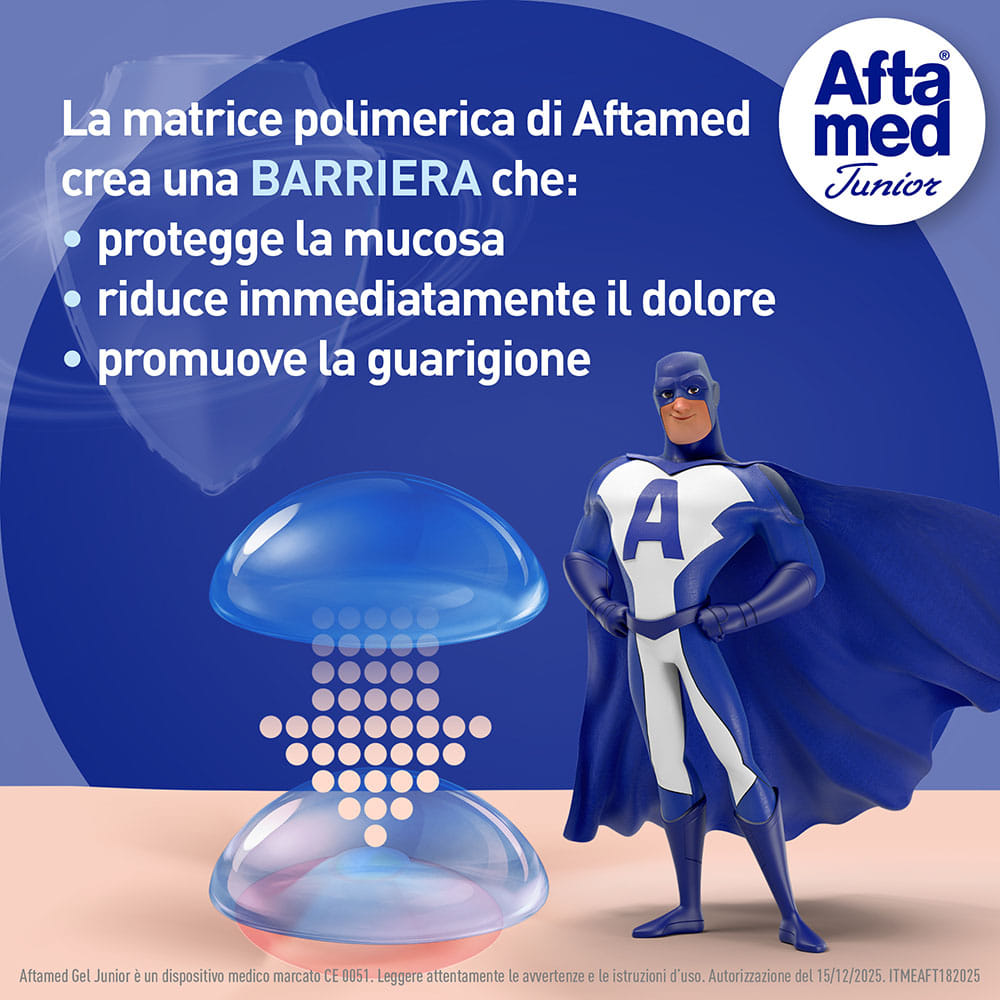 GEL AFTAMED JUNIOR ACIDO IALURONICO 10 ML