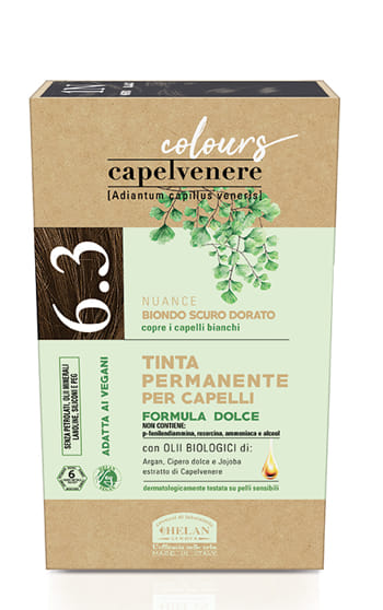 Capelvenere Colours Tinta Capelli 6,3 N Biondo Scuro Dorato
