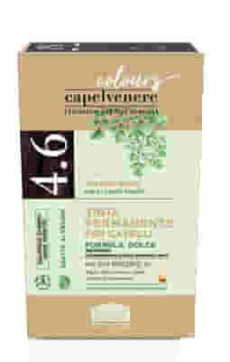 CAPELVENERE COLOURS TINTA CAPELLI 4,6N CASTANO ROSSO