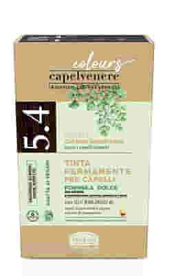 CAPELVENERE COLOURS TINTA CAPELLI 5,4N CASTANO CHIARO RAME