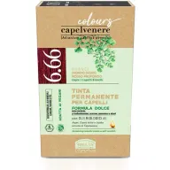 CAPELVENERE COLOURS TINTA CAPELLI 6,66N BIONDO SCURO ROSSO PROFONDO