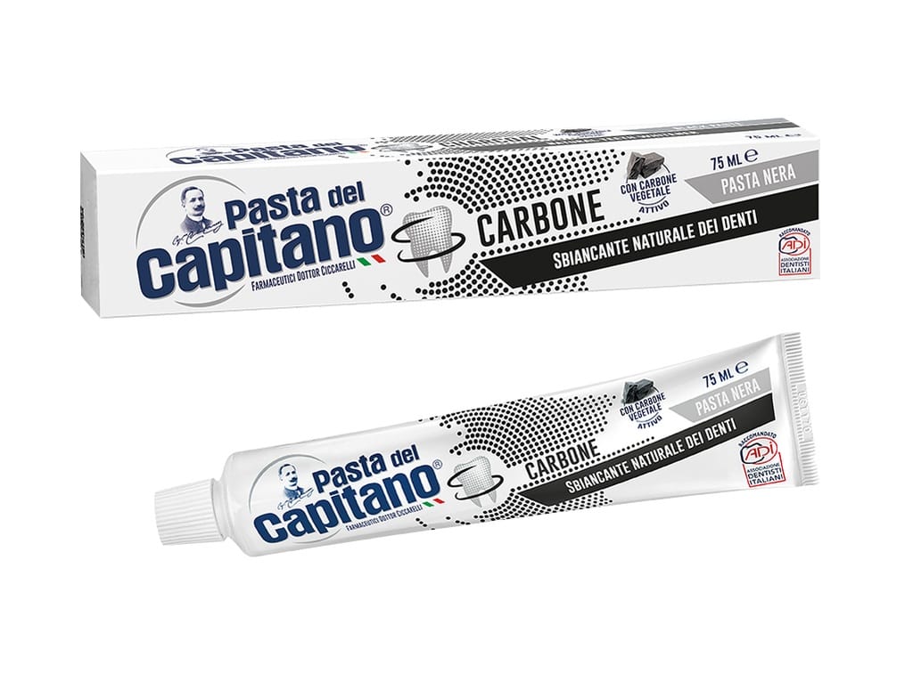 PASTA DEL CAPITANO DENTIFRICIO CARBONE VEGETALE 75 ML