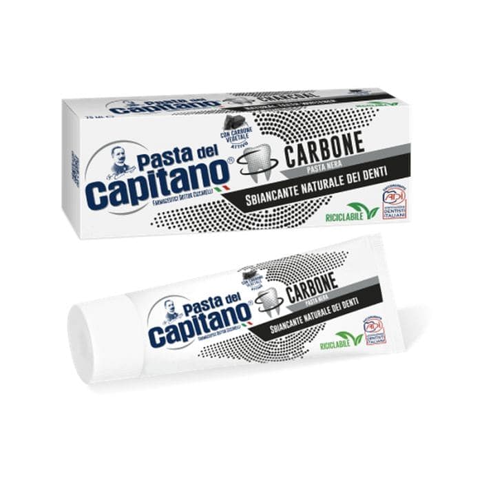 Pasta Del Capitano Dentifricio Carbone Vegetale 100 Ml