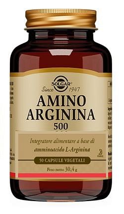 Amino Arginina 500 50 Capsule Vegetali