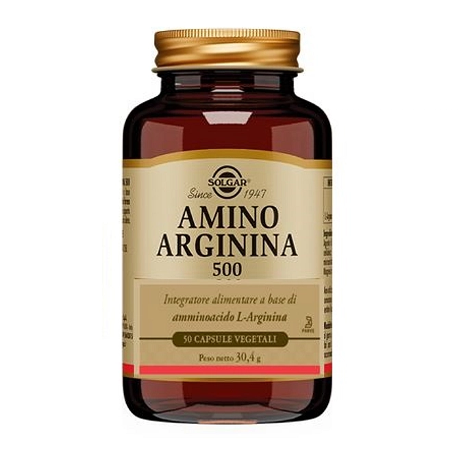 Amino Arginina 500 50 Capsule Vegetali