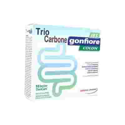 TRIOCARBONE GONFIORE IBS 10 BUSTE DUOCAM DA 2 G + 1,5 G