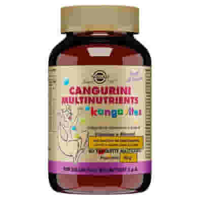 CANGURINI MULTINUTRIENTS FRUTTI BOSCO 60 TAVOLETTE MASTICABILI