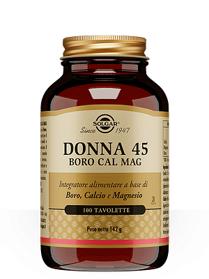 DONNA 45 BORO CAL MAG 100 TAVOLETTE