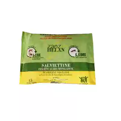 ZANZHELAN INSETTOREPELLENTE VEGETALE SALVIETTINE 15 PEZZI