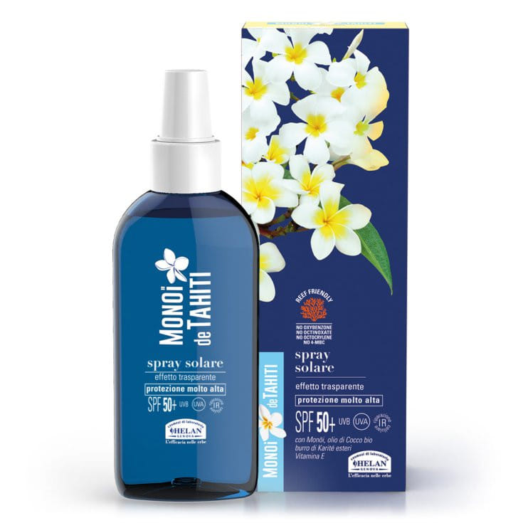 MONOI DE TAHITI SPRAY SOLARE EFFETTO TRASPARENTE SPF50+ 150 ML