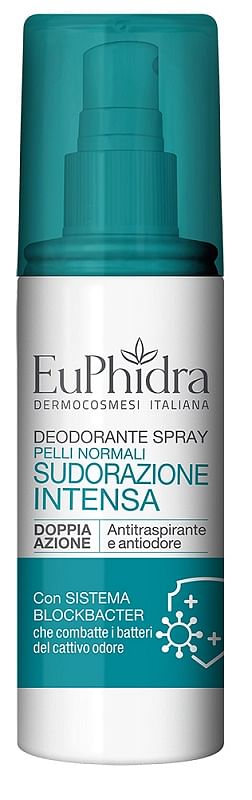 Euphidra Deo Spray Sudorazione Intensa 100 Ml