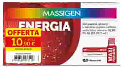 MASSIGEN ENERGIA 10 FLACONCINI DA 25 ML 10,90 E