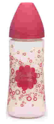 SUAVINEX HAUTE COUTURE BEAUTIFUL FLOWER BIBERON DA 270ML ANATOMICO S ROSA