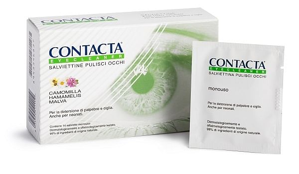 Contacta Eyecleaner 14 Salviettine Pulisci Occhi