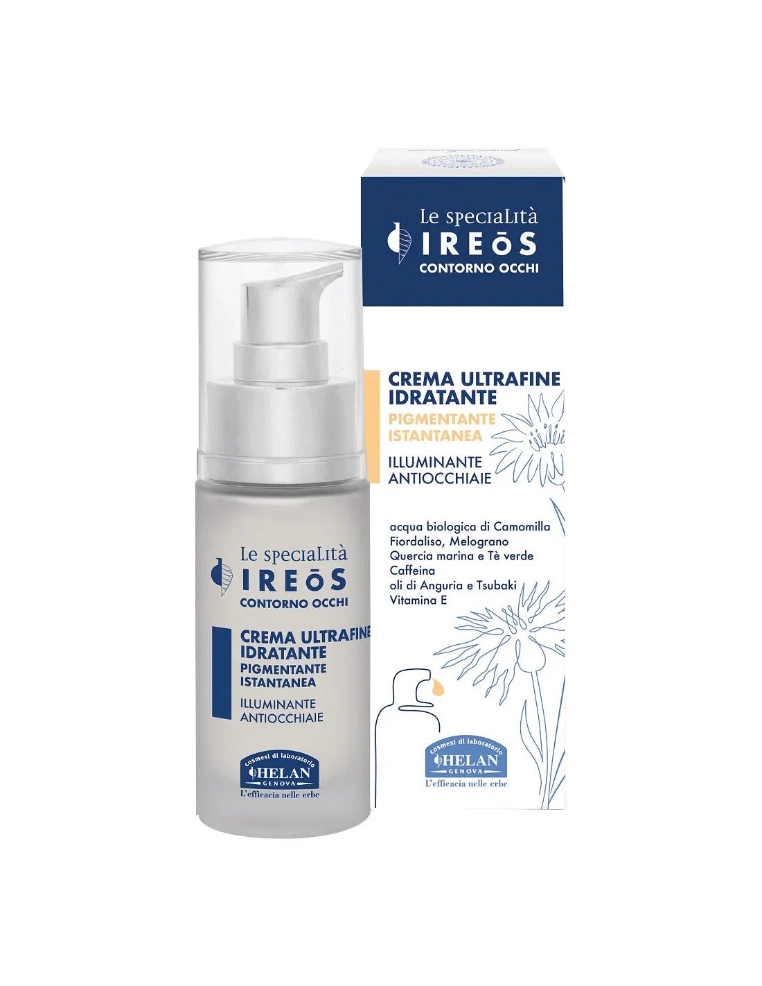 Ireos Crema Ultrafine Idratante Pigmentante Istantanea 30 Ml