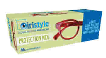 OCCHIALE DA LETTURA PREMONTATO IRISTYLE PROTECTION KIDS RED