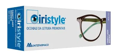 OCCHIALE DA LETTURA PREMONTATO IRISTYLE FANCY LADY BROWN +2 OCCHIALE DA LETTURA PREMONTATO IRISTYLE FANCY LADY BROWN +2