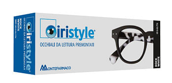 Occhiale Da Lettura Premontato Iristyle Rock White +1