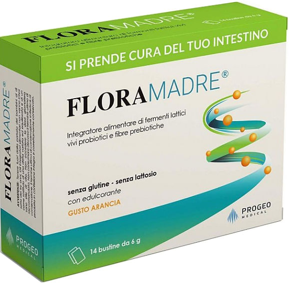 Floramadre 14 Bustine Gusto Arancia