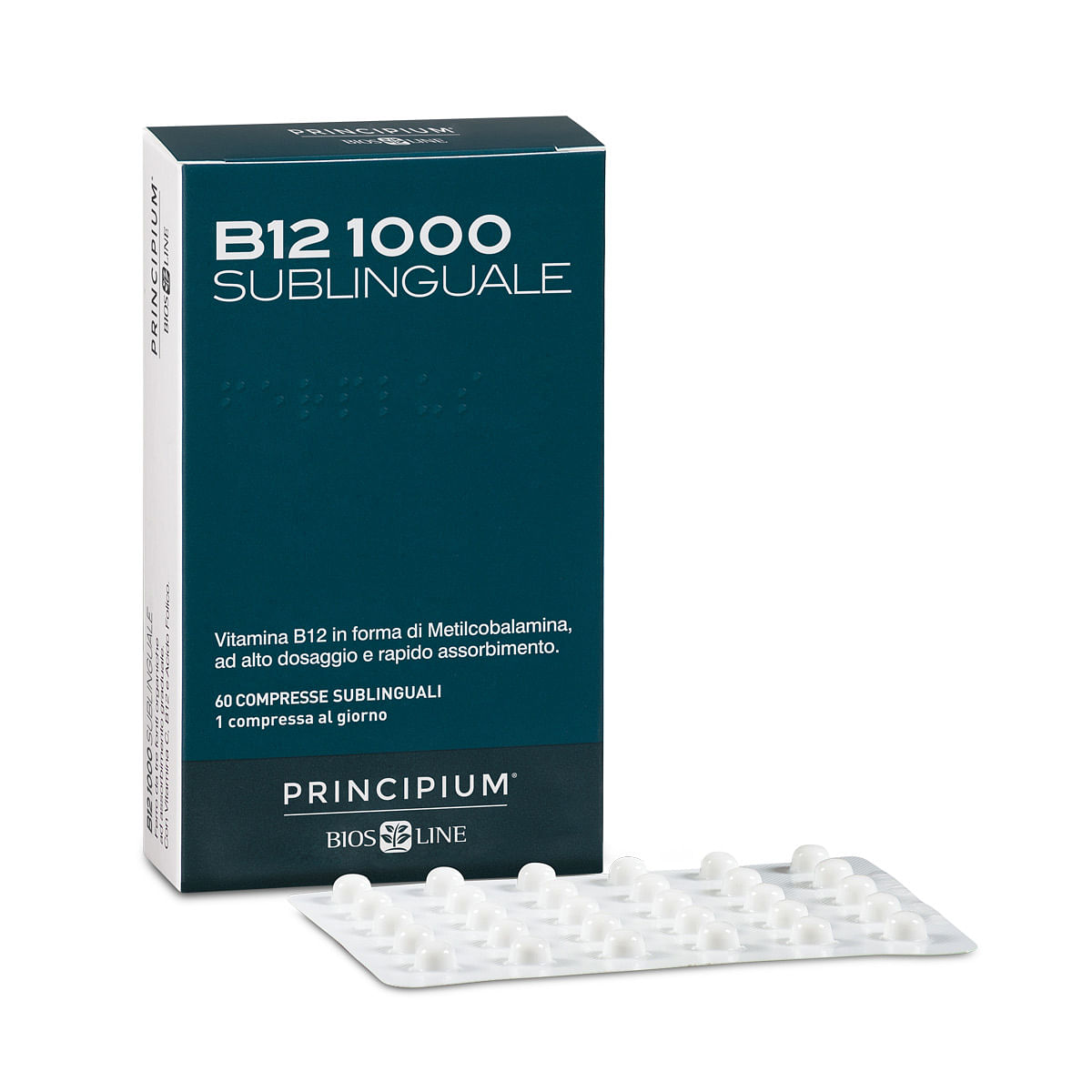 Principium B12 1000 60 Compresse Sublinguali