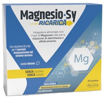 Magnesio Sy Ricarica 20 Bustine