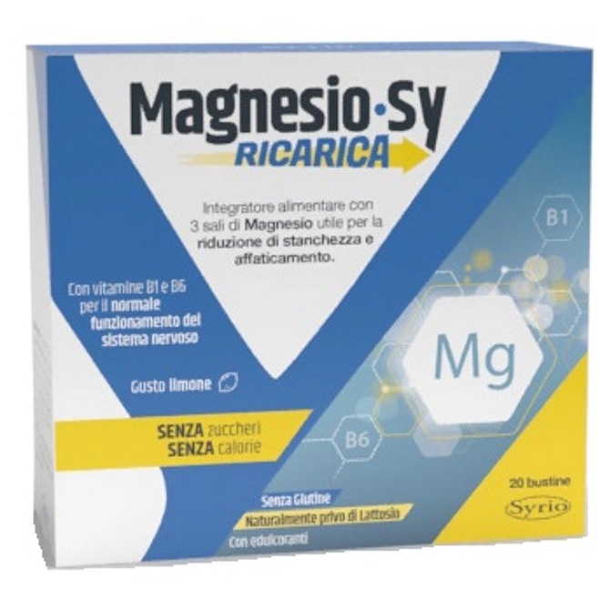 Magnesio Sy Ricarica 20 Bustine
