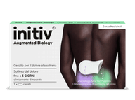 Initiv Cerotti Schiena, Dolori Muscolari da lievi a moderati, senza Medicinali (3 cerotti)